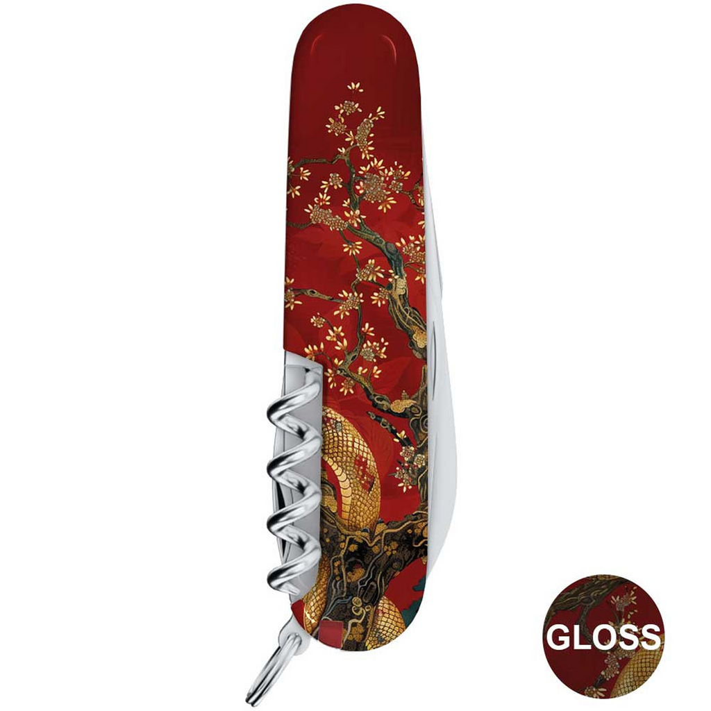 Victorinox Spartan Swiss Army Knife - Gold Snake (Pin and lanyard)