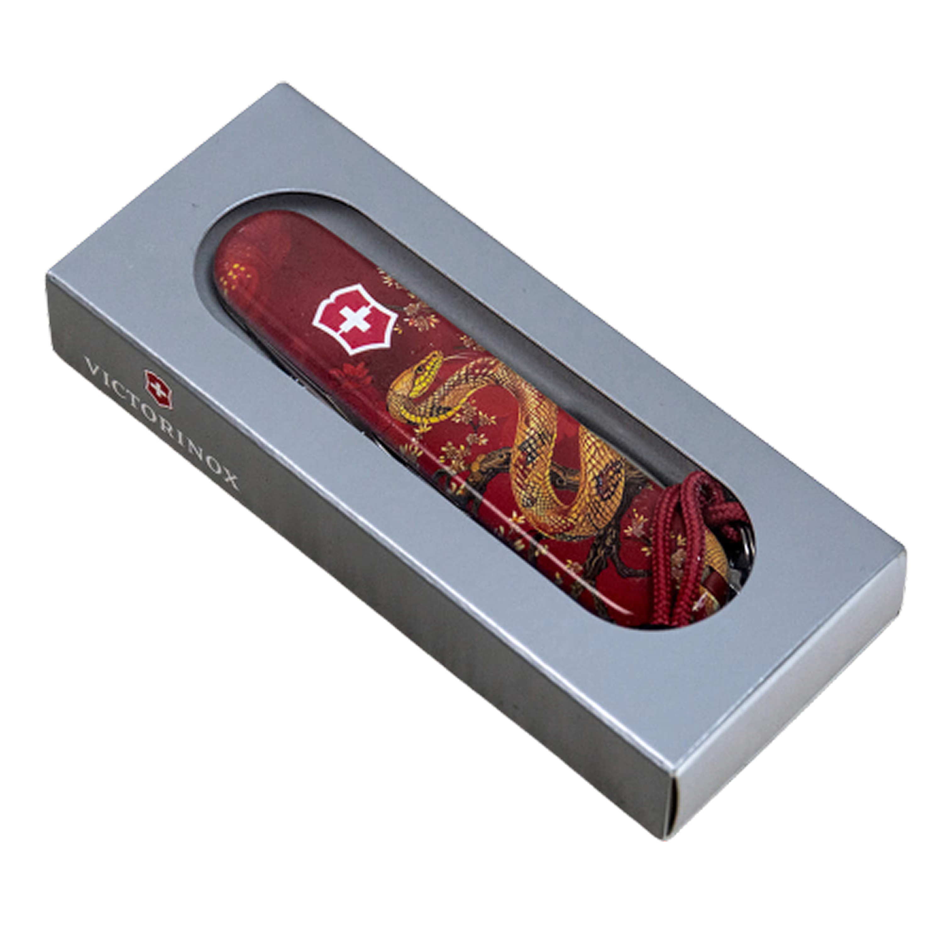 Victorinox Spartan Swiss Army Knife - Gold Snake (Pin and lanyard)