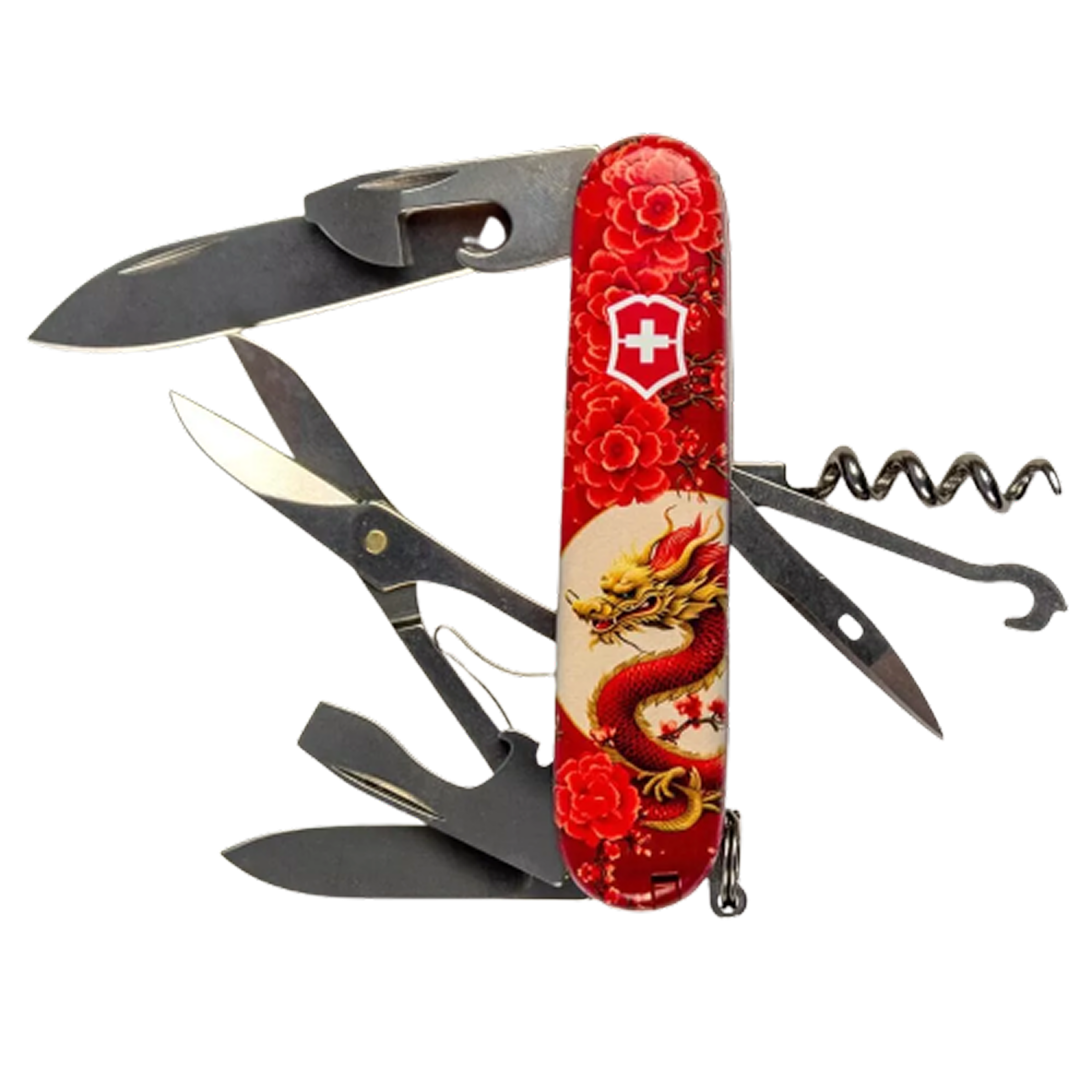 Victorinox Climber Swiss Army Knife - Chinese Red Dragon