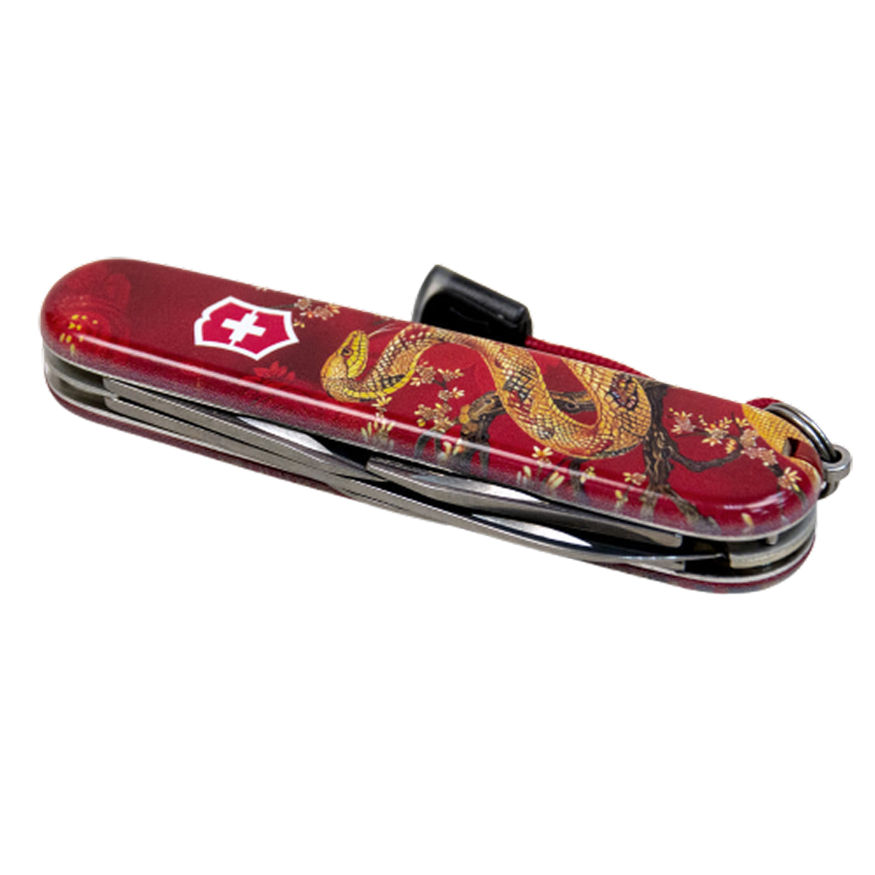 Victorinox Spartan Swiss Army Knife - Gold Snake (Pin and lanyard)