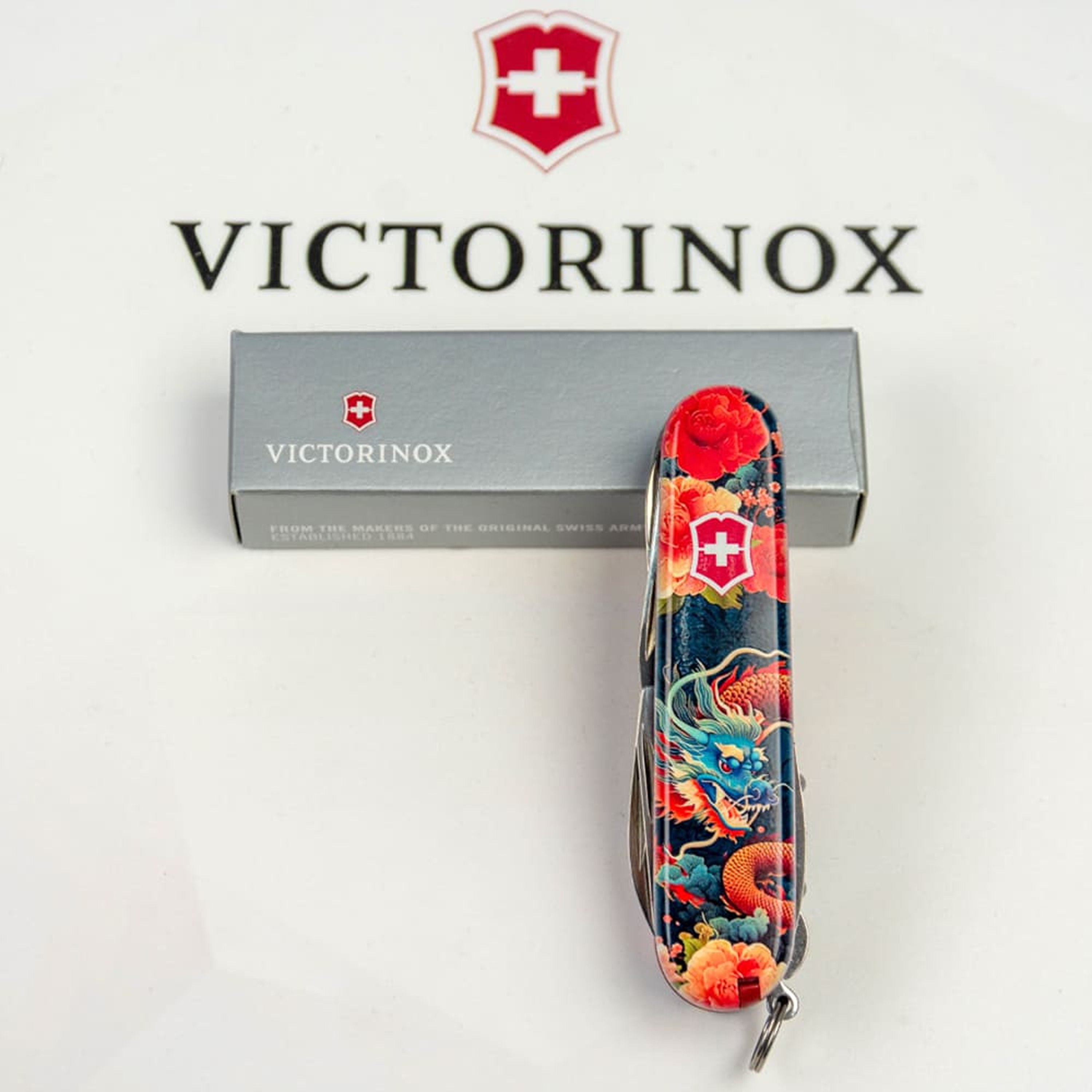 Victorinox Huntsman Swiss Army Knife - Chinese Dragon