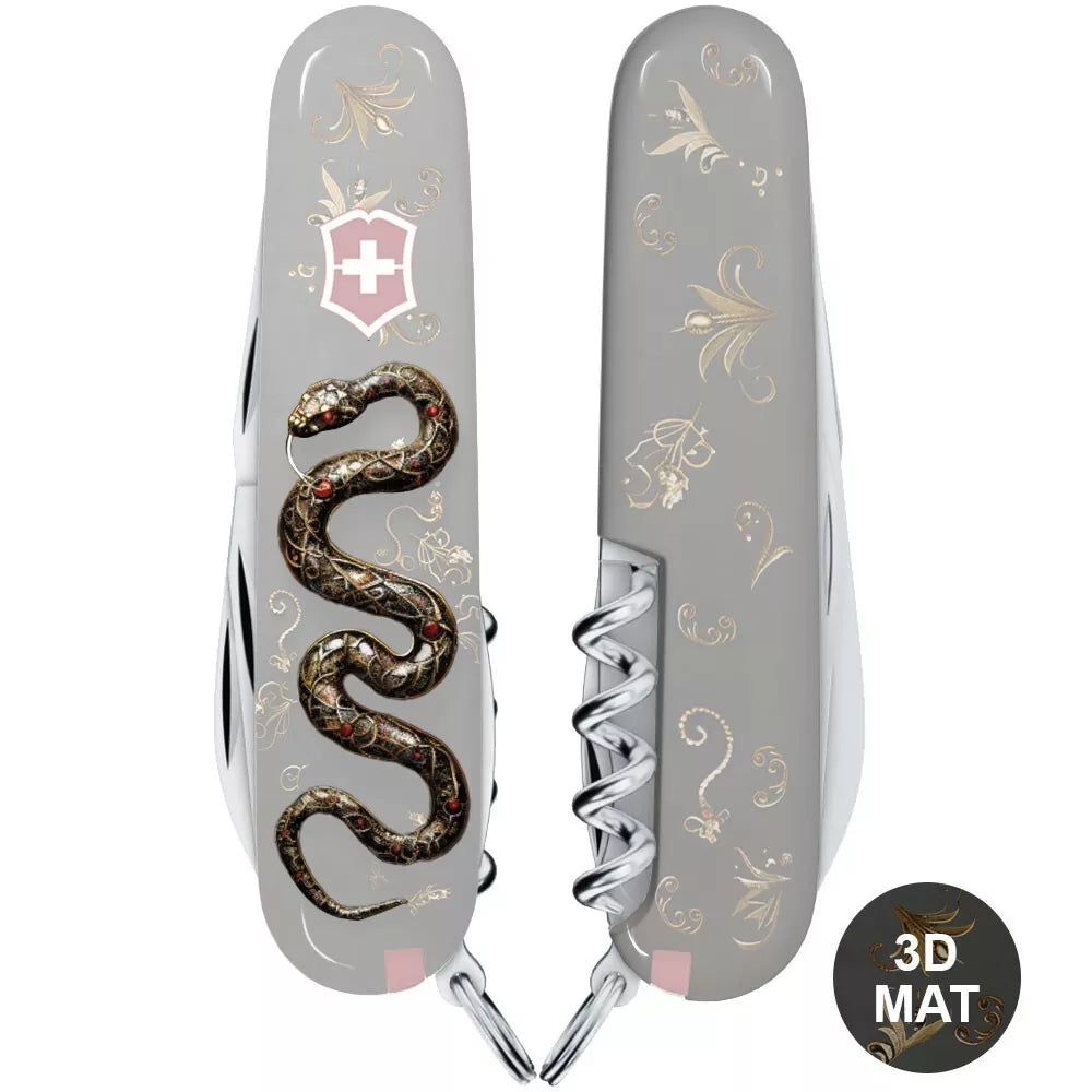 Victorinox Spartan Swiss Army Knife - Black Snake (+ pin and lanyard)