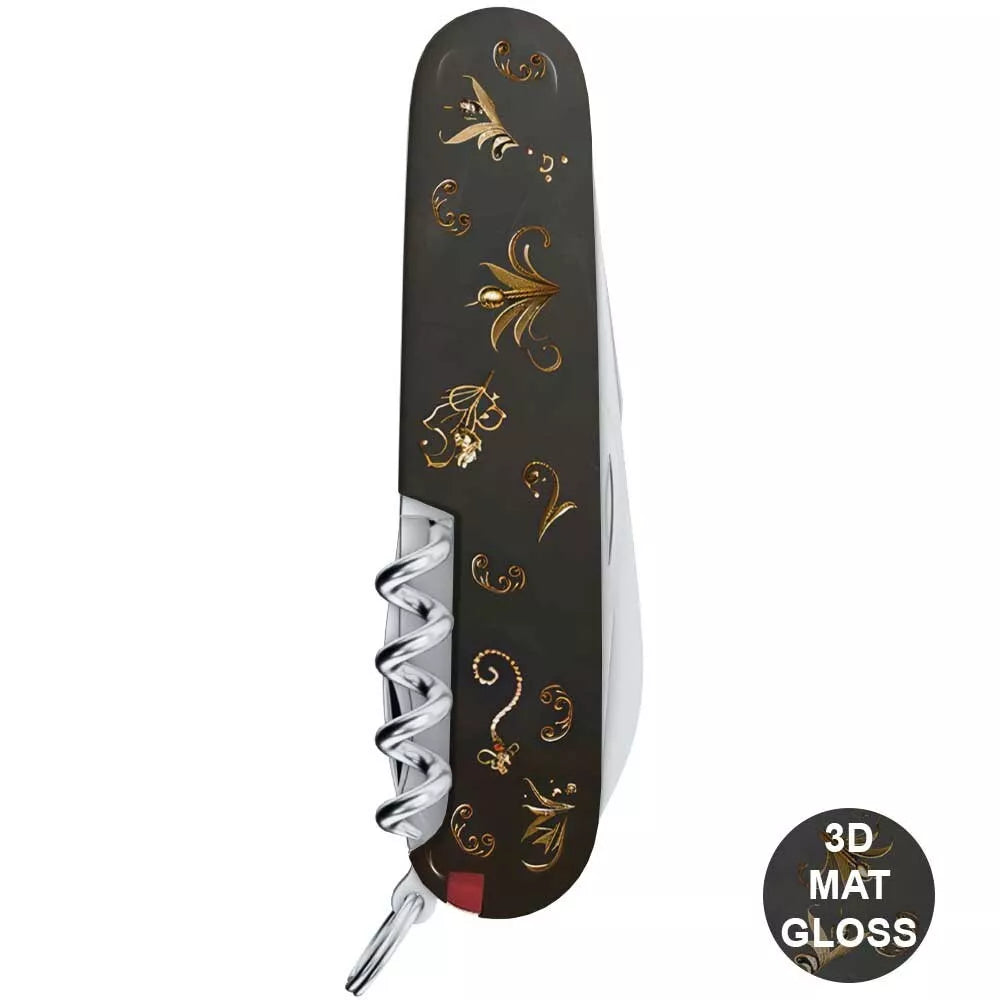 Victorinox Spartan Swiss Army Knife - Black Snake (+ pin and lanyard)