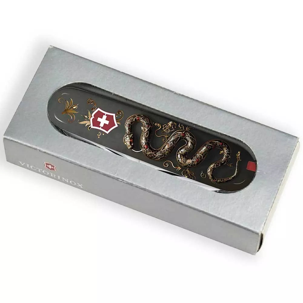 Victorinox Spartan Swiss Army Knife - Black Snake (+ pin and lanyard)