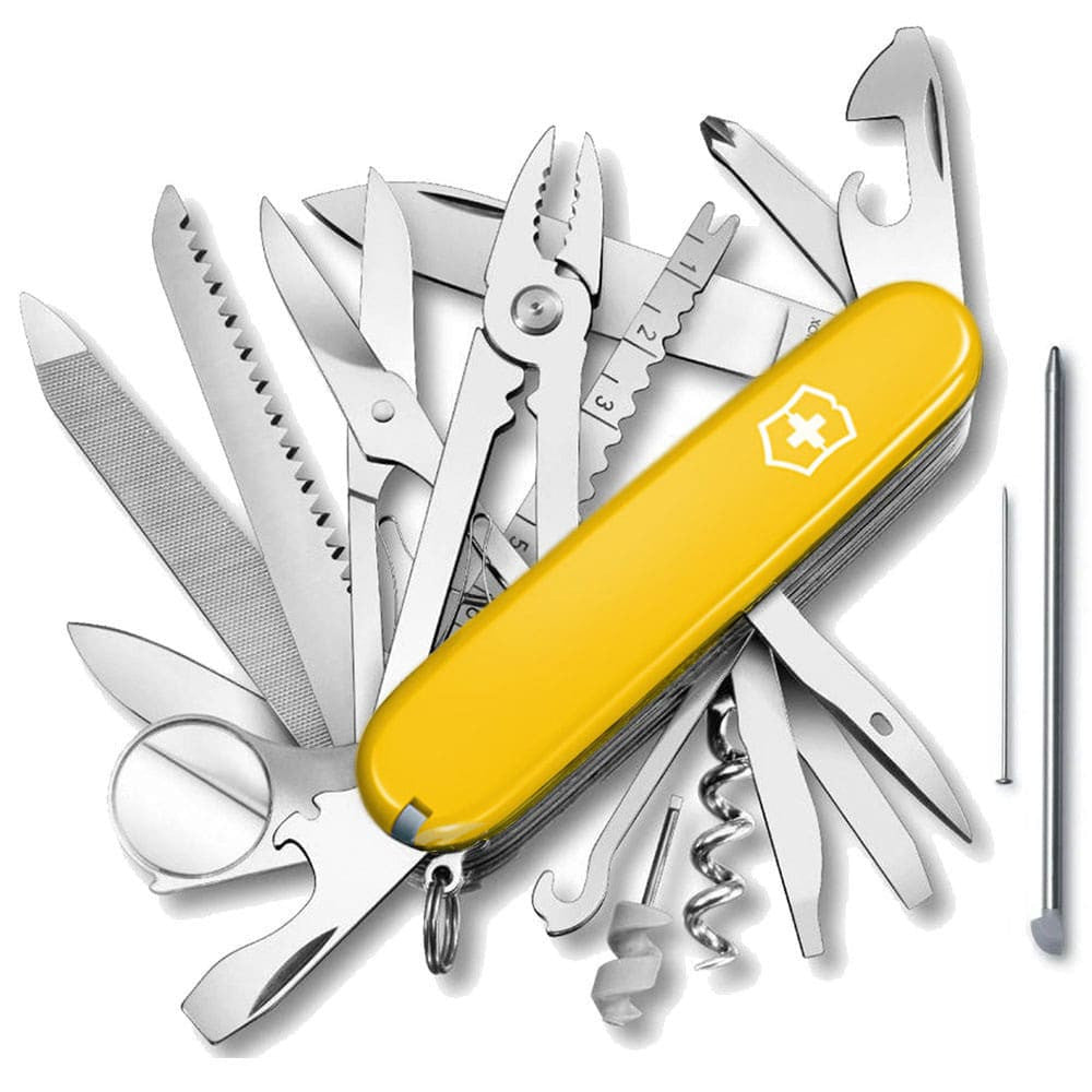 Victorinox Swiss Army Knife Multi-tool Swisschamp - Yellow